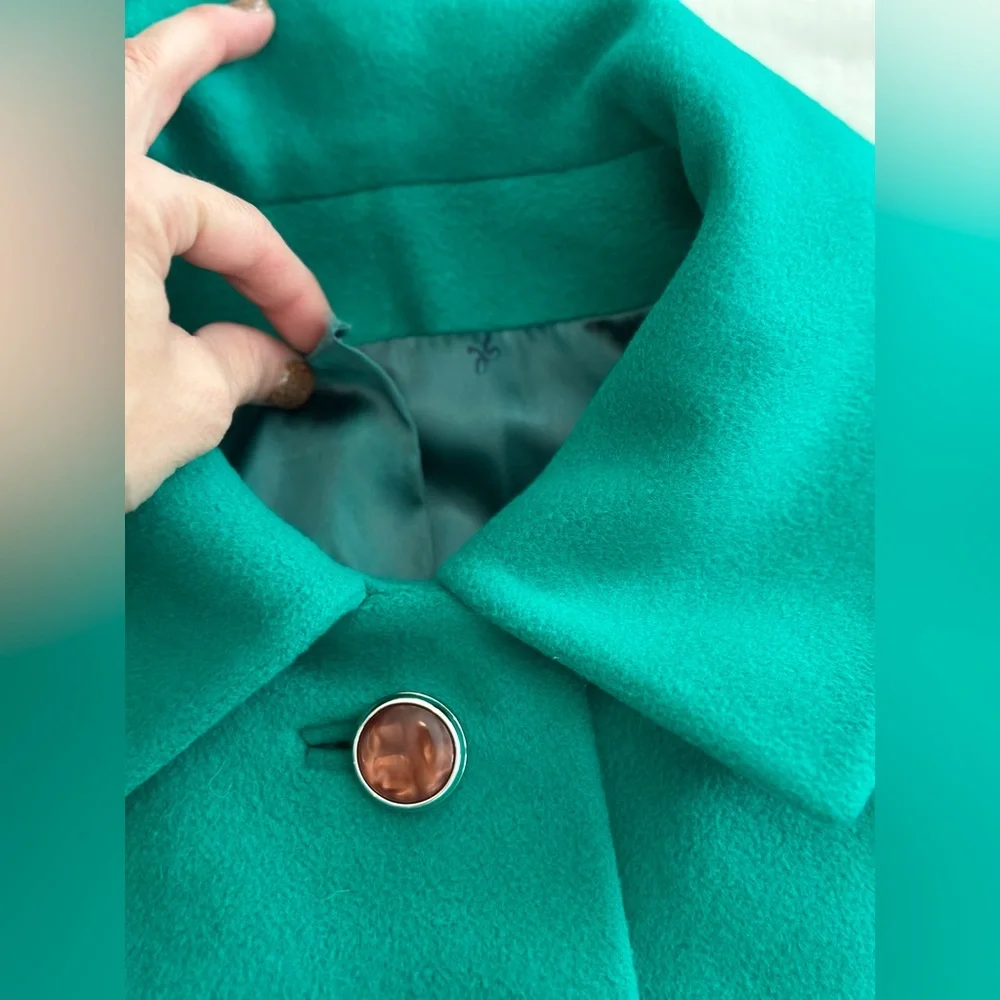 Vintage Lorendale Elegant Cashmere Women's Coat - Picture 7 of 13